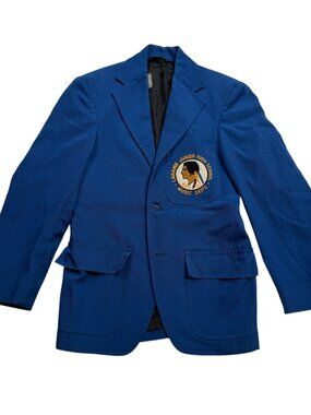Vintage Laramie JHS Marching Band Uniform Blazer Westwood Apparel 61 - Size S
